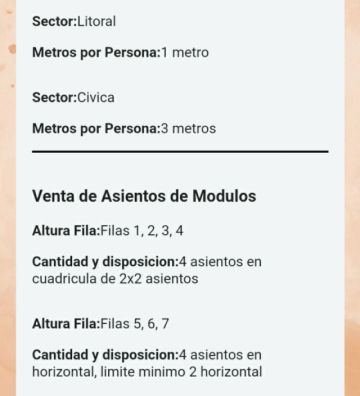Información publicada por el GAMP