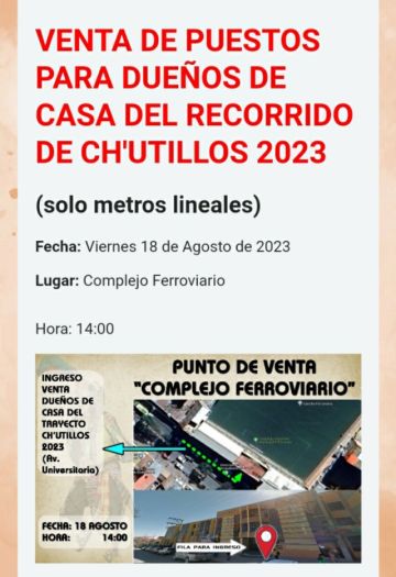 Información publicada por el GAMP