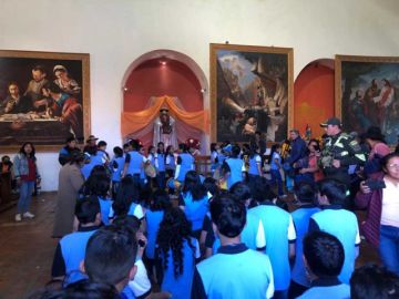 Los fraternos estaban ante San Bartolomé en San Bernardo.