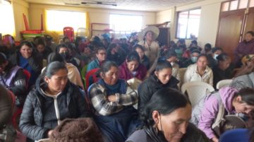 La capacitación fue respecto al manejo adecuado de los residuos sólidos y su buena disposición. FOTO EMAP
