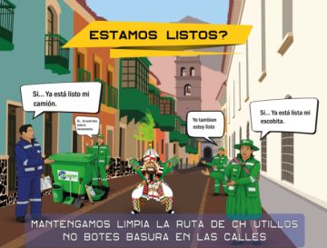 La capacitación fue respecto al manejo adecuado de los residuos sólidos y su buena disposición. FOTO EMAP