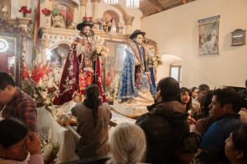 El santuario de San Bartolomé recibió a miles de feligreses 