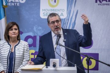 Presidente electo de Guatemala dice: “Estamos viendo un golpe de Estado en curso”