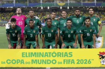 La selección boliviana.