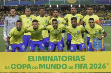 La selección brasileña.