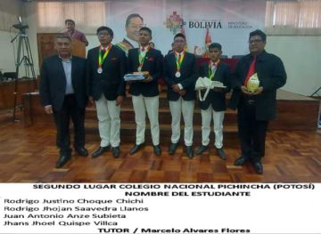 El Colegio Nacional Pichincha logró el segundo lugar.