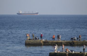 Sale de Odesa el primer barco con cereal ucraniano que desafía el bloqueo naval ruso