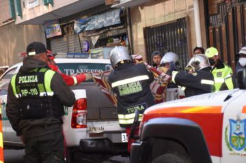 Imágenes del accidente. FOTO /Francisco RIVEROS@APGNoticiasBo