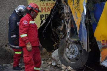 Imágenes del accidente. FOTO /Francisco RIVEROS@APGNoticiasBo