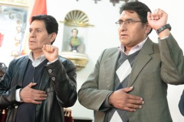 La posesión fue esta mañana.