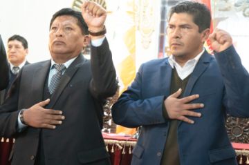 La posesión fue esta mañana.