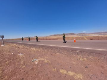 Fotos difundidas por la Felcn.