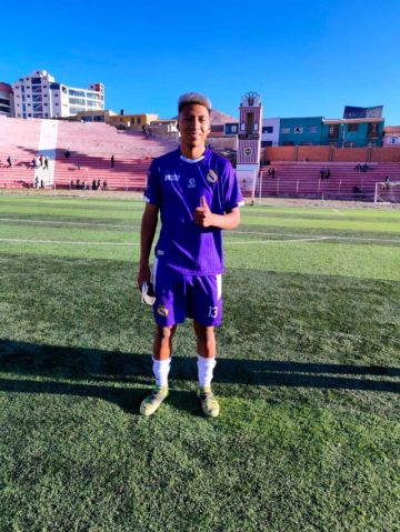 El jugador Erick Vargas, de Real Potosí.