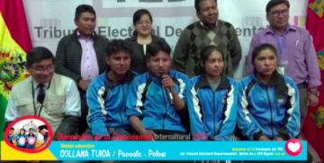 Pocoata llega a la final de concurso del TSE
