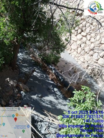 Imágenes de la Jefatura de Medio ambiente en el lugar del derrame.
