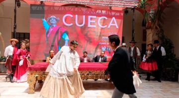 Invitan a festival de la cueca en la plaza 10 de noviembre