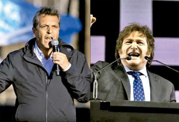 Sergio Massa sorprende y va  a un balotaje con Javier Milei