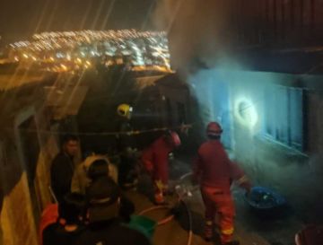 Personal de Bomberos sofoca incendio en una vivienda