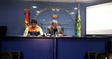 Ministerio de Defensa y viceministerio de Defensa Civil informan sobre las operaciones para sofocar incendios