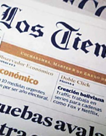 Los Tiempos suspende ediciones impresas