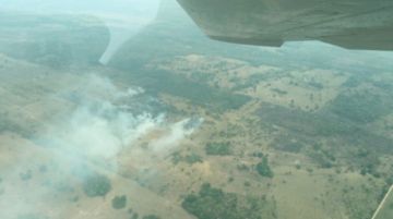 Los incendios forestales bajan a ocho en el país y los trabajos se concentran en el norte de La Paz