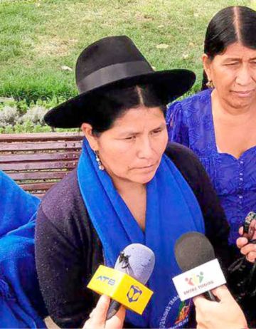“Los traidores son todos los que  están contra Evo”