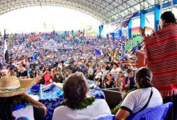 Anulan Congreso de Lauca Ñ y “evistas” activan protestas