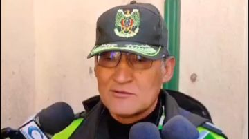 Policía continúa resguardando las instituciones publicas en Potosí