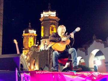 Piraí Vaca y su música maravillaron al público potosino en el FIC 2023