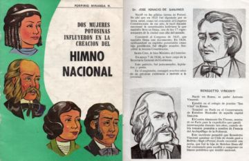 Tapa y una página de la versión de Miranda.