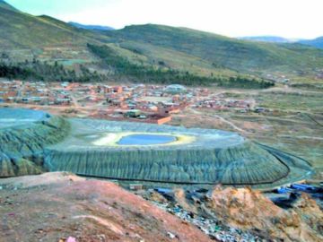 Empresa China retira el material del dique de colas de San Miguel