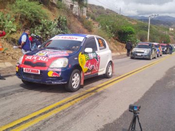 Los coches partieron de la localidad de Totacoa con dirección a Potosí.