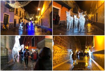 Las calles Tarija y Junín cuentan con elementos luminosos.
