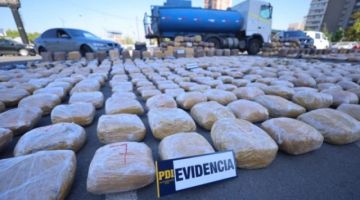 Secuestran en Chile  más de una tonelada de droga procedente de Bolivia
