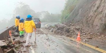 Caminos se convierten en espacios de alto riesgo debido a las lluvias