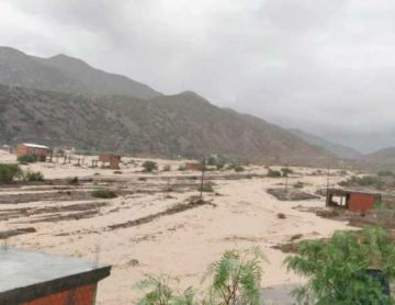 Emiten alerta por el posible desborde de ríos en Potosí