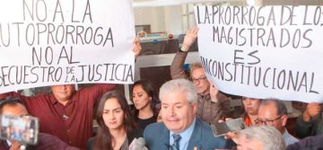 Magistrados abren Año Judicial con denuncia penal en su contra