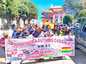 Mineros denuncian robos y amenazas de ladrones