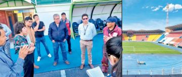 Gobernación quiere habilitar el estadio para la Sudamericana