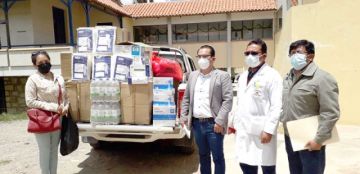 Sedes entrega insumos ante brote de casos de coronavirus en Potosí
