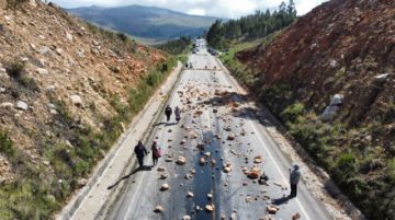 Un transportista muerte en medio de los bloqueos de carreteras