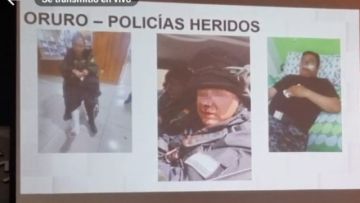 Gobierno denuncia que ataque y "emboscada" de 'evistas' dejó una veintena de policías heridos