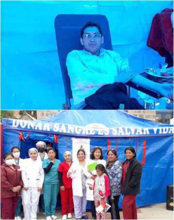 Realizan una campaña para captar donantes de sangre