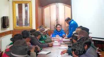 Allanan camino para consolidar el proyecto de Sijllahuiri