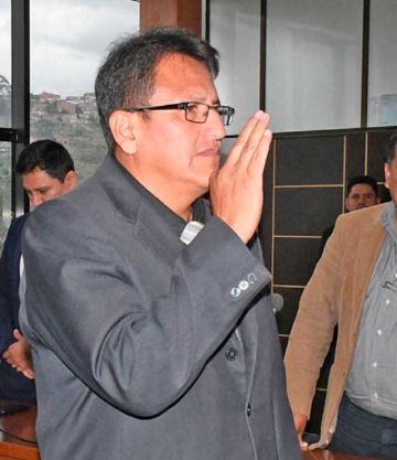Vocal Hugo Michel preside  el TDJ de Chuquisaca