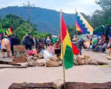 Pese a acuerdos, ‘evistas’ mantienen   bloqueos en 8 zonas de Cochabamba