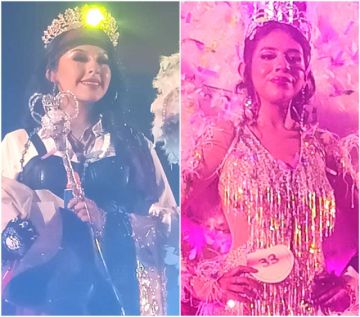 Alba Rosa Limachi es Reina y Juliana Uño señorita del carnaval estudiantil.