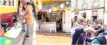El Jueves de Comadres se celebró con tradiciones en los mercados, a poco de vivir los feriados.