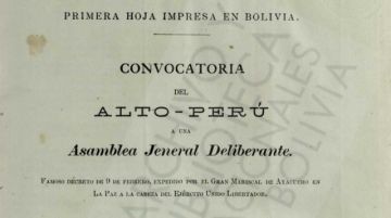 No aparece el original autógrafo del decreto del 9 de febrero de 1825