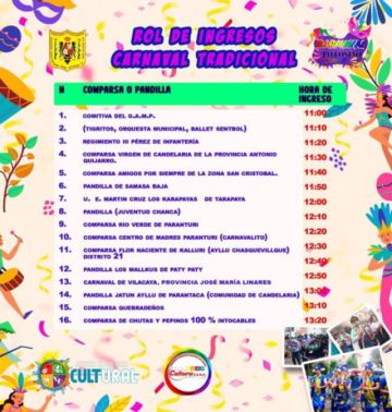 Se vive la entrada del carnaval potosino por el centro de la ciudad